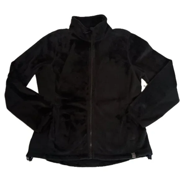 L.L. BEAN Full Zip Sherpa Micro Fleece Cozy Jacket Coat 504678 Women's Size M - Picture 15 of 15